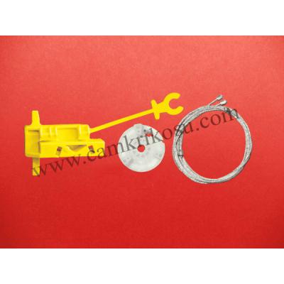 (2006-2014) RENAULT TRAFİC CAM KRİKOSU TAMİR SETİ ÖN SAĞ (OEM CODE: 91165705-7700311821)