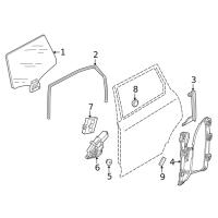 AUDI Q7 SOL ARKA KAPI  KONTROL ÜNİTESİ (OEM CODE: 4L0  959 795 B-4L0 910 795B)