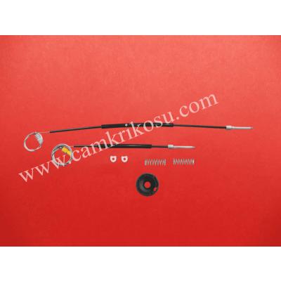 VOLVO C70 CABRİO CAM KRİKOSU TAMİR SETİ ÖN SOL