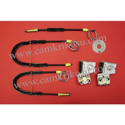 (1997-2003) W 005-L-AB VOLKSWAGEN GOLF 4-BORA CAM KRİKO TAMİR SETİ ÖN SOL (METAL AYAKLI) (OEM CODE: 1J4837461)