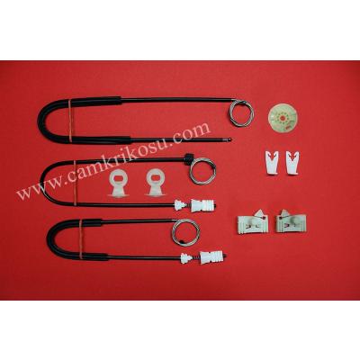 (2001-2007) RENAULT LAGUNA 2 CAM KRİKOSU TAMİR SETİ ÖN SAĞ (SEKMAN VE AYAK YUVASI) (OEM CODE: 8200000938-8200485195-8200722834)