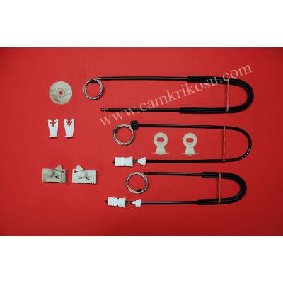 (2001-2007) RENAULT LAGUNA 2 CAM KRİKOSU TAMİR SETİ ÖN SOL (SEKMAN VE AYAK YUVASI) (OEM CODE: 8200000937-8200485194-8200722832)