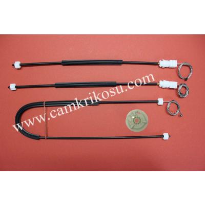 (2002-2008) RENAULT MEGANE 2 CABRİO CAM KRİKOSU TAMİR SETİ ÖN SOL (OEM CODE 8201010930)