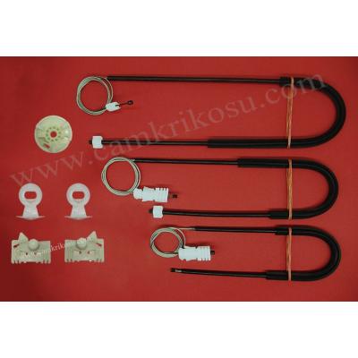 (2002-2009) RENAULT VELSATIS CAM KRİKO TAMİR SETİ ÖN SAĞ (AYAK YUVALI) (OEM CODE: 8200008326-8200008328-8200722828)