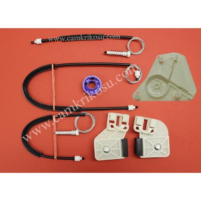 (2002-2009) VOLKSWAGEN POLO 4 CAM KRİKOSU TAMİR SETİ ÖN SOL BÜTÜN AYAKLI VE MOTOR KAPAKLI (OEM CODE: 6Q4837755-6Q4837461)