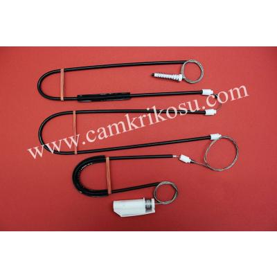 (2003-2009) AUDİ A4 CABRİO TYPE 8H7-8HE CAM KRİKO TELİ ÖN SOL-SAĞ (OEM CODE: 8H0837461-8H0837462)