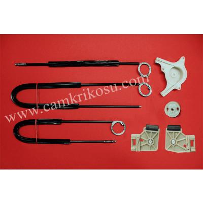 (2003-2014) MERCEDES VİTO W639 BÜTÜN AYAKLI CAM KRİKO TAMİR SETİ ÖN SAĞ MOTOR KAPAKLI (OEM CODE: 6397200146-6397200546)