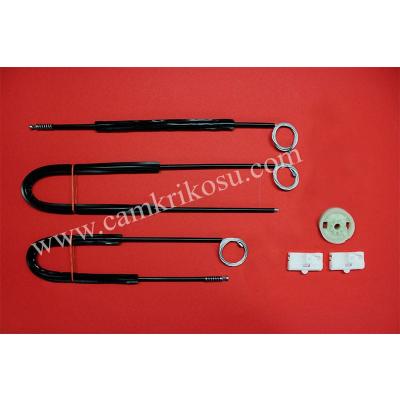 (2003-2014) MERCEDES VİTO W639 CAM KRİKO TAMİR SETİ ÖN SOL (OEM CODE: 6397200046-6397200446)