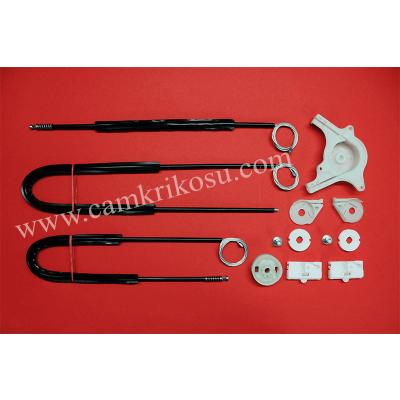 (2003-2014) MERCEDES VİTO W639 CAM KRİKO TAMİR SETİ ÖN SOL KÖŞE SETLİ VE MOTOR KAPAKLI (OEM CODE: 6397200046-6397200446)