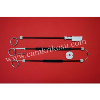 (2004-2010) MERCEDES CLS W219 CAM KRİKO TAMİR SETİ ARKA SOL (OEM CODE: A2197300746-A2197300946)