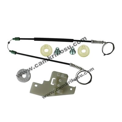 (2004-2010) PEUGEOT 407 KÖŞE MAKARALI CAM KRİKO TAMİR SETİ ÖN SAĞ (OEM CODE: 9222Q4-9644893480)