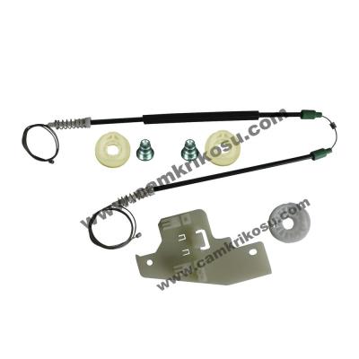 (2004-2010) PEUGEOT 407 KÖŞE MAKARALI CAM KRİKOSU TAMİR SETİ ÖN SOL (OEM CODE: 9221Q6-9644893580)