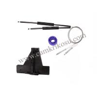 (2004-2012) AUDİ A3 CAM KRİKOSU TAMİR SETİ ARKA SOL (OEM CODE: 8P4 839 461-8P4839461)