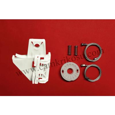 (2004-2013) SKODA OCTAVİA MK2 (OCTAVİA5-OCTAVİA A5) CAM KRİKO TAMİR SETİ ARKA SAĞ (OEM CODE: 1Z0839656-1Z0839462)