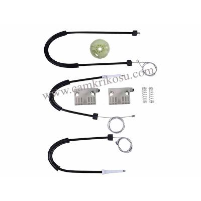 (2005-2011) RENAULT CLİO 3 CAM KRİKO TAMİR SETİ ÖN SOL (OEM CODE: 8200291145-8200291148)