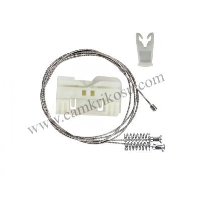 (2005-2011) RENAULT CLİO 3 MANUEL CAM KRİKOSU TAMİR SETİ ARKA SAĞ SEKMANLI (OEM CODE: 8200291155)