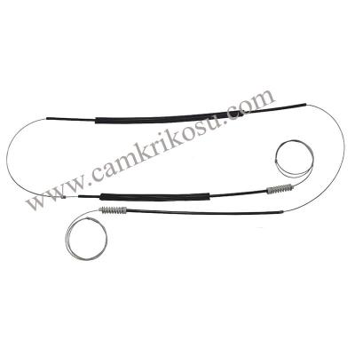 (2009-2014) AUDİ A4 B8 TYP 8K CAM KRİKO TELİ ÖN SOL-SAĞ (OEM CODE: 8K0837461-8K0837462)