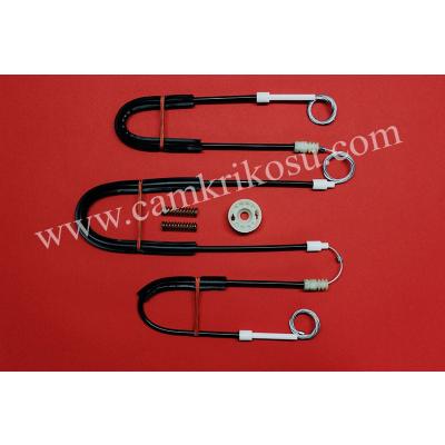 (1992-1997) VOLKSWAGEN GOLF 3 CABRİO CAM KRİKO TAMİR SETİ ÖN SAĞ (OEM CODE: 1E0837402A-1E0837462A)