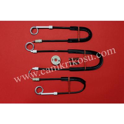 (1992-1997) VOLKSWAGEN GOLF 3 CABRİO CAM KRİKO TAMİR SETİ ÖN SOL (OEM CODE: 1E0837401A-1E0837461A)