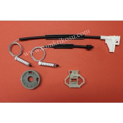 (1995-2002) VOLKSWAGEN POLO CLASSİC CAM KRİKOSU TAMİR SETİ  ARKA SOL (OEM CODE: 6K4 839 401-6K4839401G)