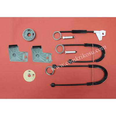 (1995-2002) VOLKSWAGEN POLO CLASSİC CAM KRİKOSU TAMİR SETİ ÖN SAĞ (BÜTÜN PLASTİKLİ RAB) (OEM CODE: 6K4 837 402-6K4837402G)