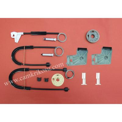 (1995-2002) VOLKSWAGEN POLO CLASSİC CAM KRİKOSU TAMİR SETİ ÖN SOL (BÜTÜN PLASTİKLİ,PLASTİK SEKMANI VE FİŞEK GERDİRMESİ) (OEM CODE: 6K4 837 401-6K4837401G)