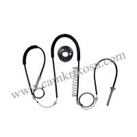 (1995-2004) BMW E39 CAM KRİKO TAMİR SETİ ÖN SAĞ (B-3904 RST) (OEM CODE: 51338252394-51338252392)