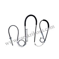 (1995-2004) BMW E39 CAM KRİKO TELİ ÖN SOL-SAĞ (BÜYÜK YAYLI) (OEM CODE: 51338252393-51338252394-51338252392)