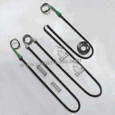 (1996-2003) AUDİ A3 CAM KRİKO TAMİR SETİ ÖN SAĞ (OEM CODE: 8L4837462-8L4837398)