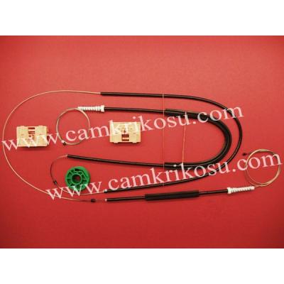 (1996-2003) AUDİ A3 COUPE CAM KRİKO TAMİR SETİ ÖN SAĞ (OEM CODE: 8L3837462-8L3837398)