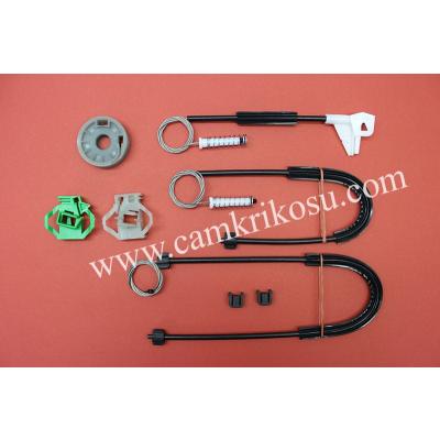 (1996-2003) VOLKSWAGEN CADDY CAM KRİKO TAMİR SETİ ÖN SAĞ SEKMANLI (OEM CODE: 6K4837402P)