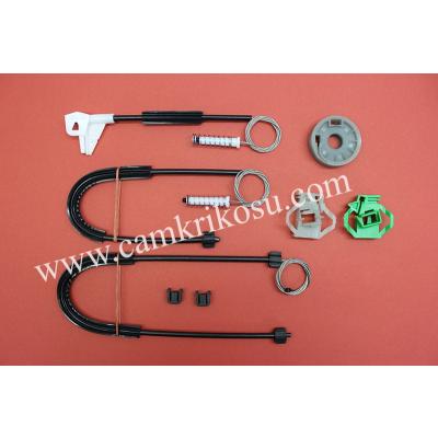 (1996-2004) SEAT İNCA CAM KRİKO TAMİR SETİ ÖN SOL (AYAK SEKMANLI) (OEM CODE: 6K4837401)