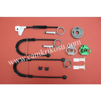 (1996-2004) SEAT İNCA CAM KRİKO TAMİR SETİ ÖN SOL (PLASTİK SEKMANI VE FİŞEK GERDİRMESİ) (OEM CODE: 6K4837401)