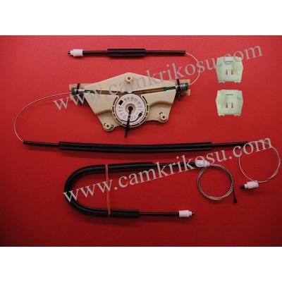 (1997-2003)  VOLKSWAGEN GOLF 4-BORA CAM KRİKOSU TAMİR SETİ ÖN SAĞ (KAPAKLI SET) (OEM CODE: 1J4837462)