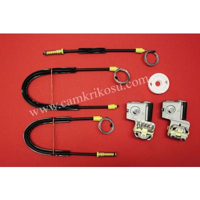 (1997-2003) W 005-R-AB VOLKSWAGEN GOLF 4-BORA CAM KRİKOSU TAMİR SETİ ÖN SAĞ (METAL AYAKLI) (OEM CODE: 1J4837462)