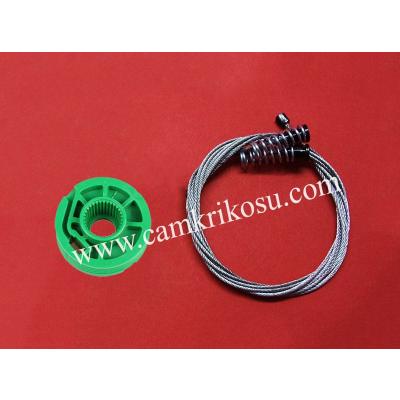 (1998-2004) AUDİ A6 C5 TYP 4B CAM KRİKOSU TAMİR SETİ ARKA SAĞ (OEM CODE: 4B0839398-4B0839462)