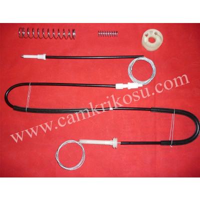 (1998-2006) AUDİ TT MK 1 TYP 8N CAM KRİKOSU TAMİR SETİ ÖN SAĞ (OEM CODE: 8N0837462-8N7837730)