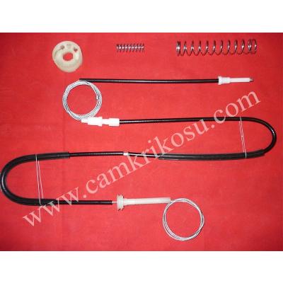 (1998-2006) AUDİ TT MK 1 TYP 8N CAM KRİKOSU TAMİR SETİ ÖN SOL (OEM CODE: 8N0837461-8N7837729)