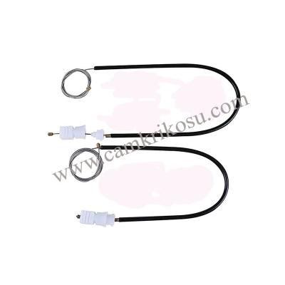 (1998-2006) RENAULT CLİO 2 COUPE CAM KRİKO TELİ ÖN SOL-SAĞ (OEM CODE: 7700842247-7700842246)