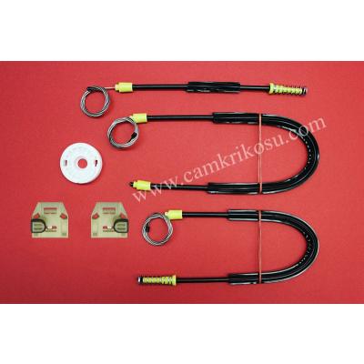 (1999-2005) SEAT LEON CAM KRİKOSU TAMİR SETİ ÖN SAĞ (OEM CODE: 1M0837756-1M0837462)