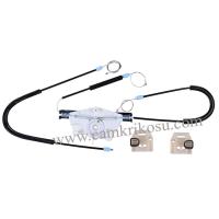 (1997-2010) VOLKSWAGEN NEW BEETLE CAM KRİKOSU TAMİR SETİ ÖN SAĞ (KAPAKLI) (OEM CODE: 1C0837656)