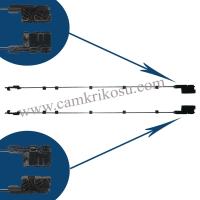 AUDİ A3-S3 (8V) (2013>) SUNROOF AYAĞI (1 TAKIM) (OEM CODE: 5G6877049- 8V3877049-8V5 877049-5GM877045-5GM877049)