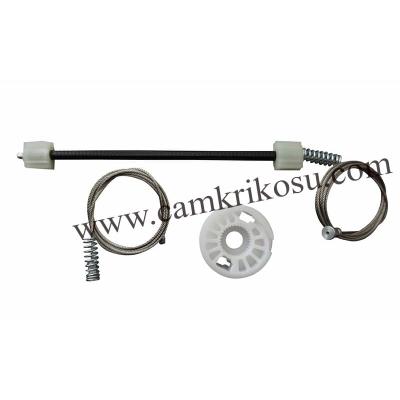BMW 5 SERİSİ E60 (03-10)-E60 M5 (05-10)-E61 (04-14) CAM KRİKOSU TAMİR SETİ ARKA SAĞ (OEM CODE: 51357184746-51357075674)
