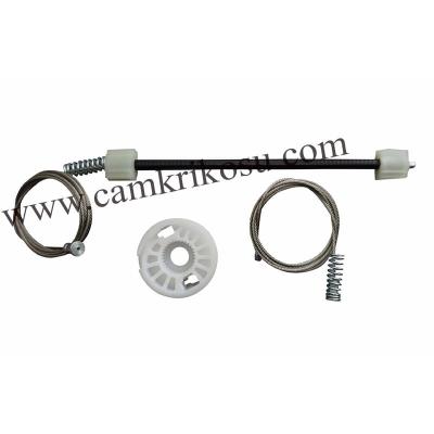 BMW 5 SERİSİ E60 (03-10)-E60 M5 (05-10)-E61 (04-14) CAM KRİKOSU TAMİR SETİ ARKA SOL (OEM CODE: 51357184745-51357075673)