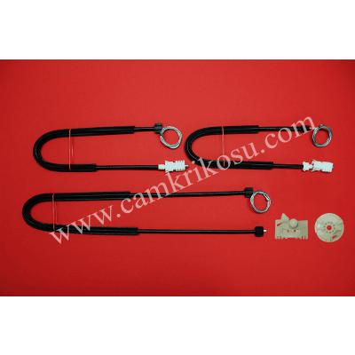 CİTROEN C3 PLURİEL CAM KRİKOSU TAMİR SETİ ÖN SOL (OEM CODE: 9221P1-9221X6-9643369480)