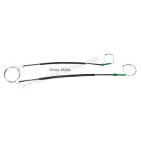 CİTROEN C4 COUPE CAM KRİKO TELİ ÖN SOL-SAĞ (OEM CODE: 9657133980-9221S-9657133880-9222R1)