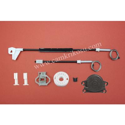 SKODA OCTAVİA MK1 CAM KRİKOSU TAMİR SETİ ARKA SAĞ (MOTOR KAPAKLI,FİŞEK GERDİRMESİ VE SEKMANLI)