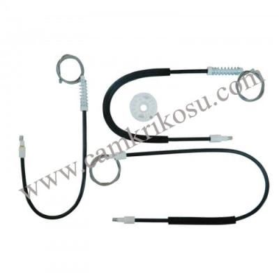 BMW 5 SERİSİ E60 (2003-2010)-E60 M5 (2005-2010)-E61 (2004-2014) CAM KRİKO TAMİR SETİ ÖN SOL (OEM CODE: 51337184383-51337075667)