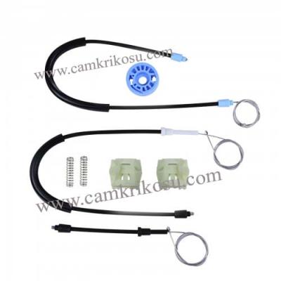 (2002-2008) SEAT İBİZA 3 CAM KRİKOSU TAMİR SETİ ÖN SAĞ (OEM CODE: 6L4837752-6L4837756)